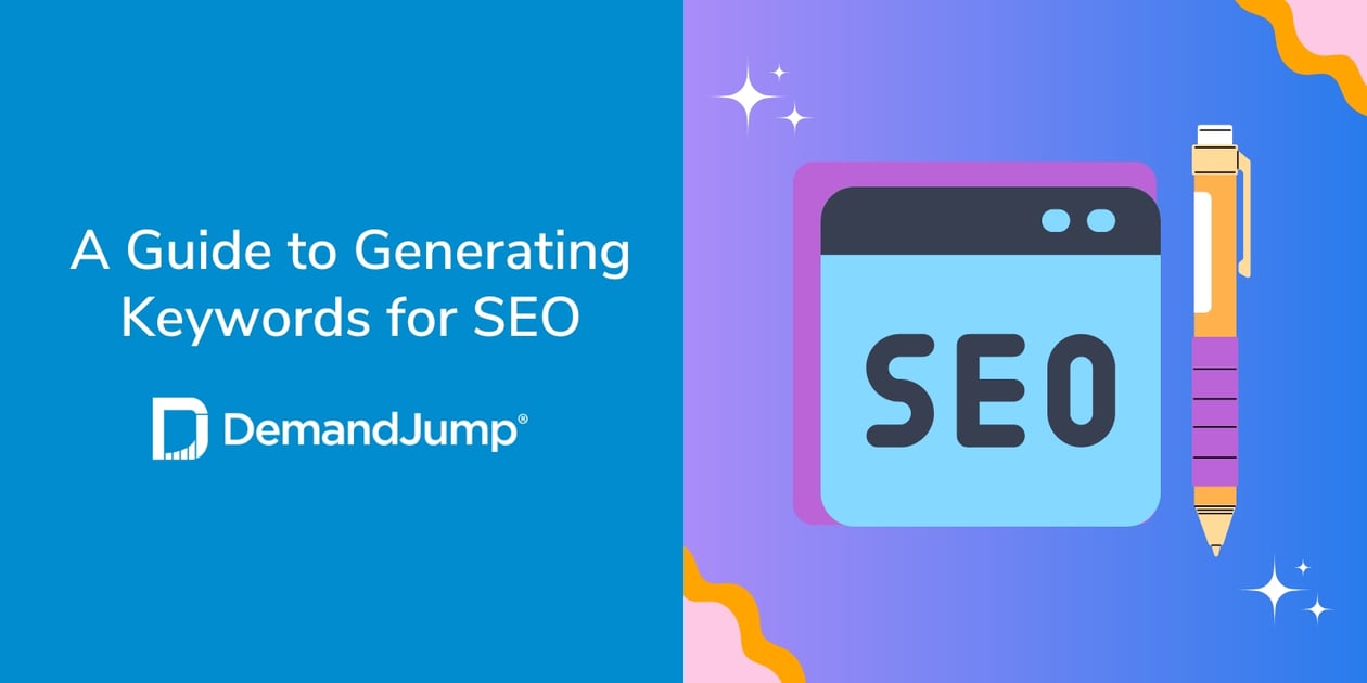 how to generate keywords for seo