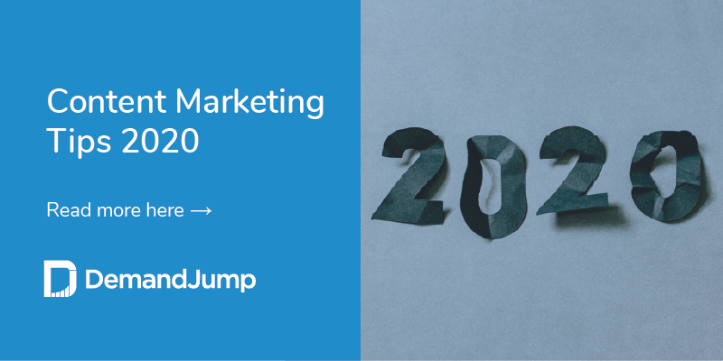content marketing tips 2020
