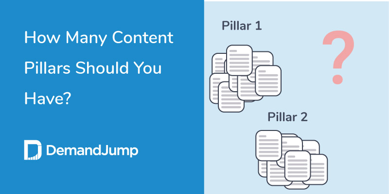 how many content pillars should you have