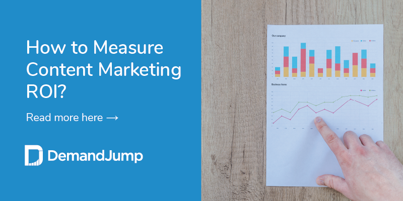 how to measure content marketing roi