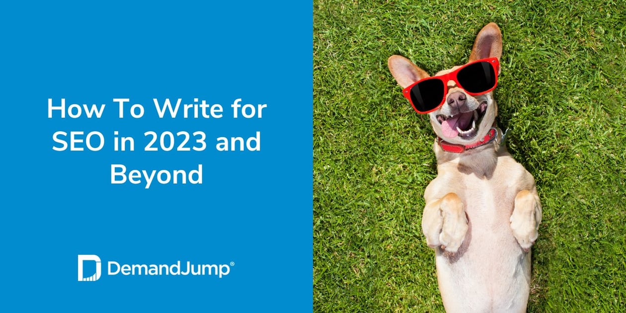 How to Write for SEO in 2023 and Beyond