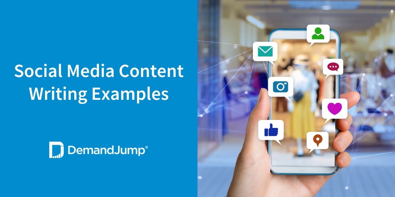 Social Media Content Writing Examples