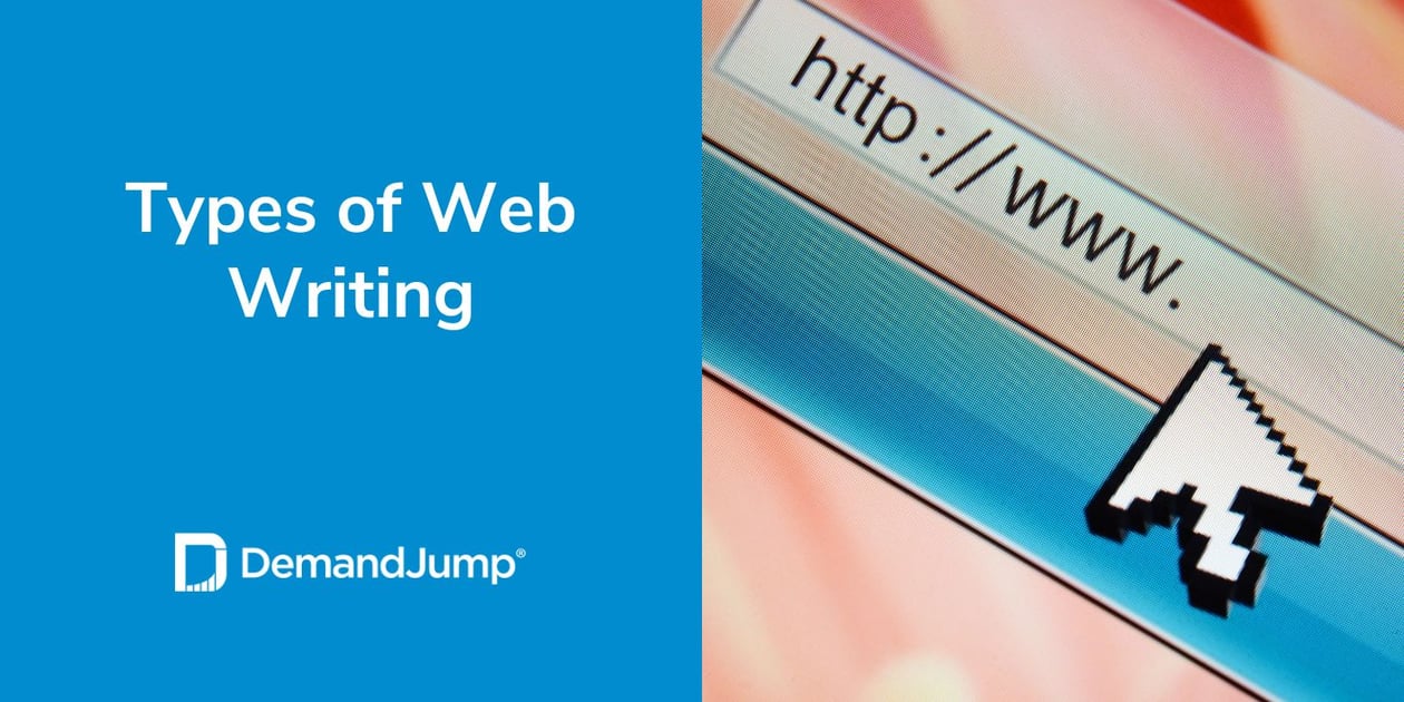 Types of Web Writing