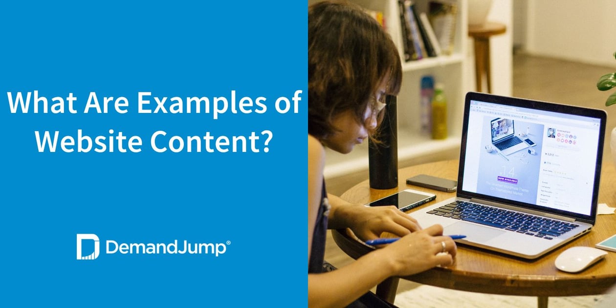 What Are Examples of Website Content?