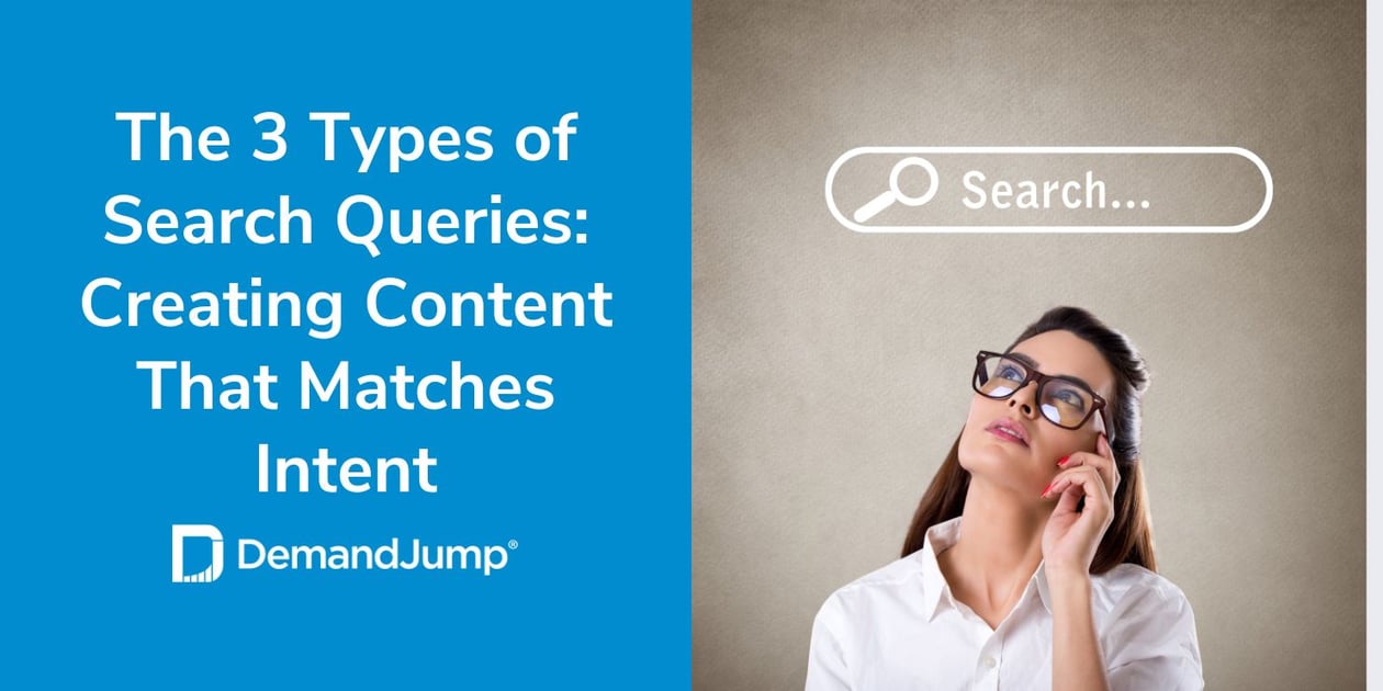 The 3 Types of Search Queries: Creating Content That Matches Intent