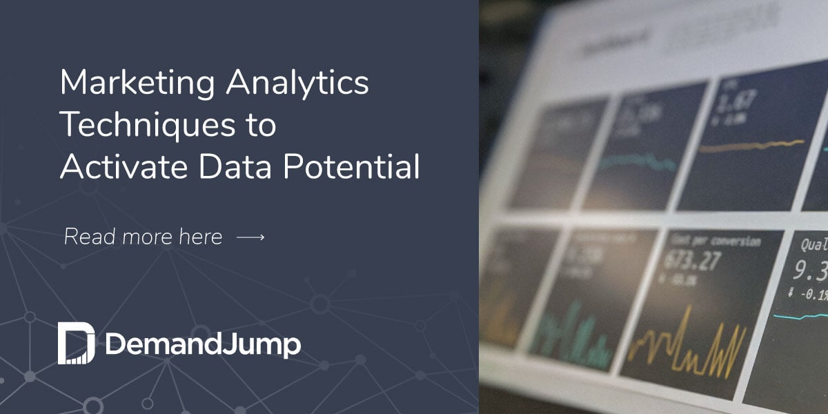 Marketing Analytics Techniques to Activate Data Potential