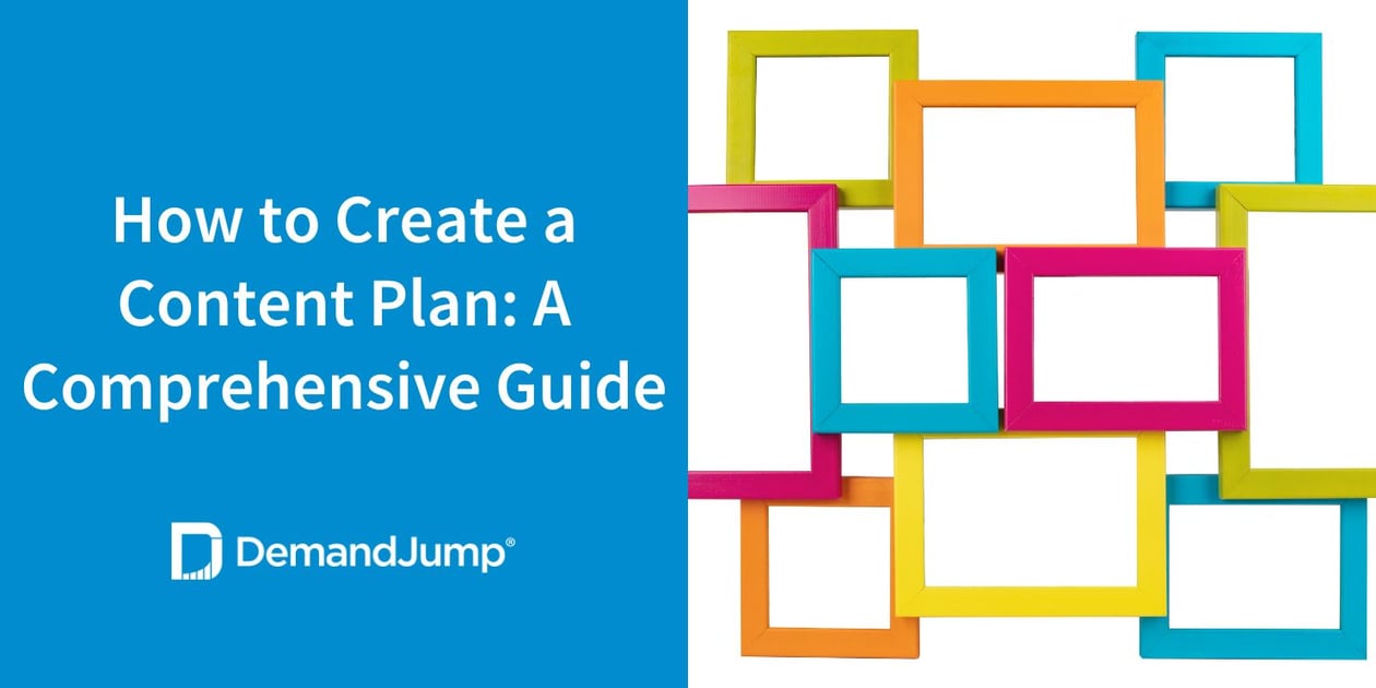 How to create a content plan: a comprehensive guide header