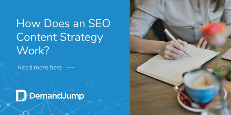 How does an SEO content strategy work